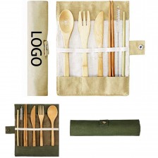Bamboo Utensils Set